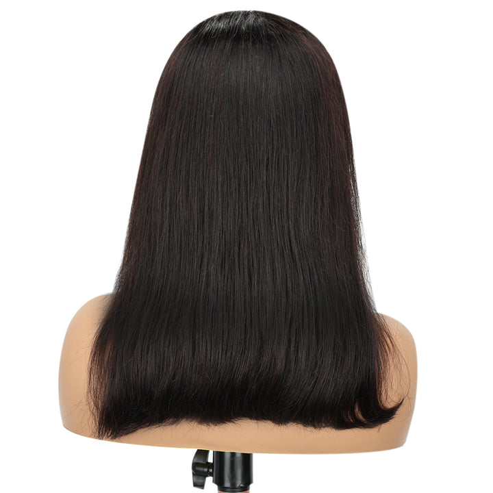 Kinnis Silky Straight Bob 13x4 HD Lace Frontal Human Hair Glueless Wig