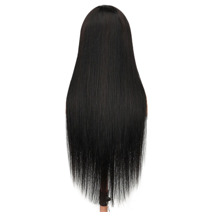Kinnis Bone Straight 4x4 Lace Closure Wigs with Pre Plucked Hairline Human Hair Wig