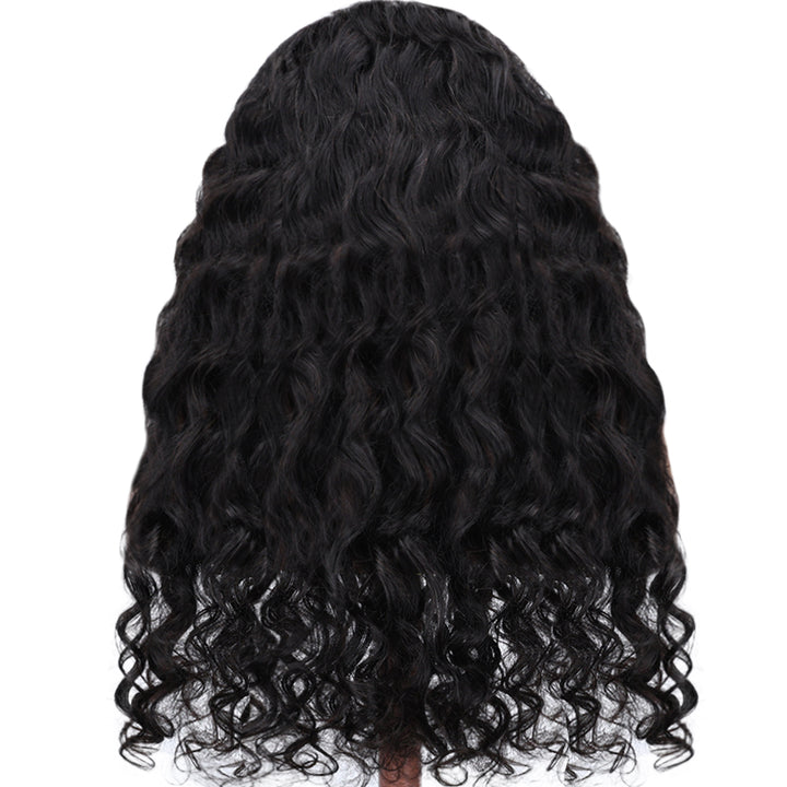 Kinnis Loose Deep Wave For Women Human Hair Glueless Wig Pre Plucked Brazilian Raw Human Hair